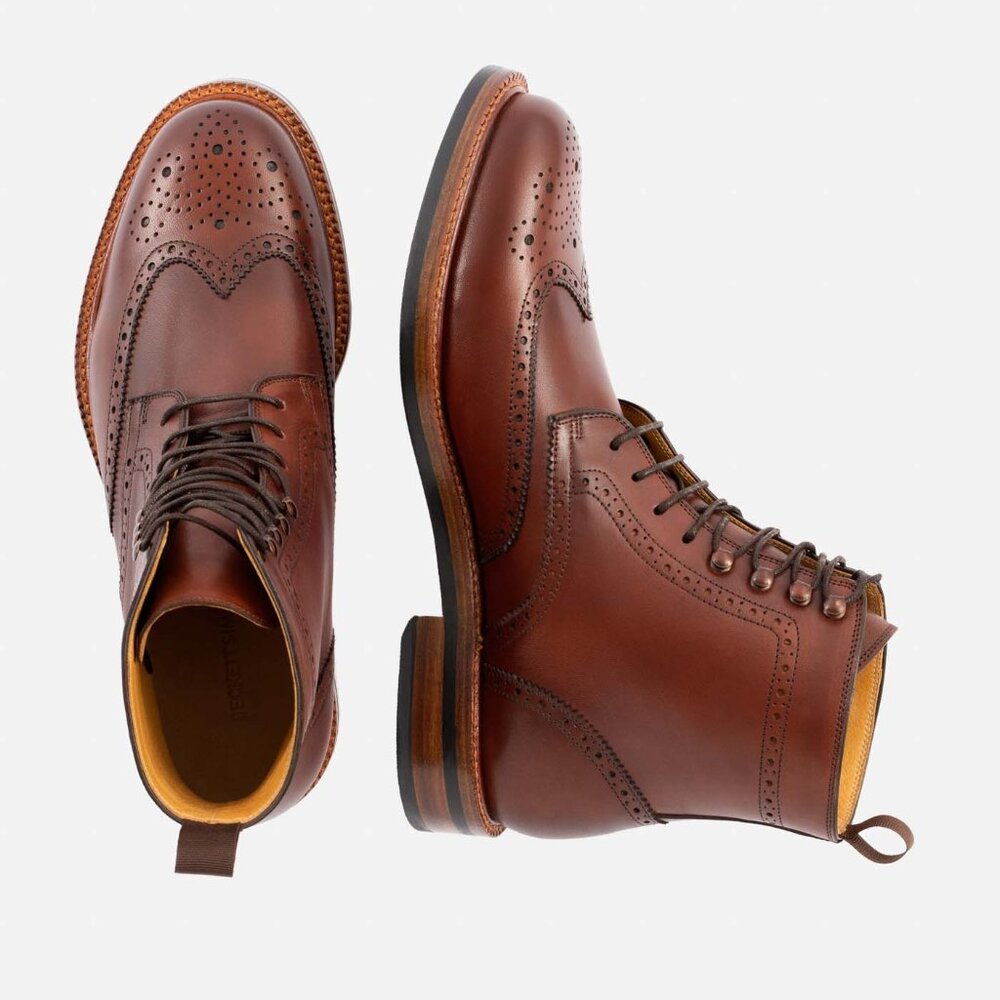 Nolan Brogue Boots - Beckett Simonon